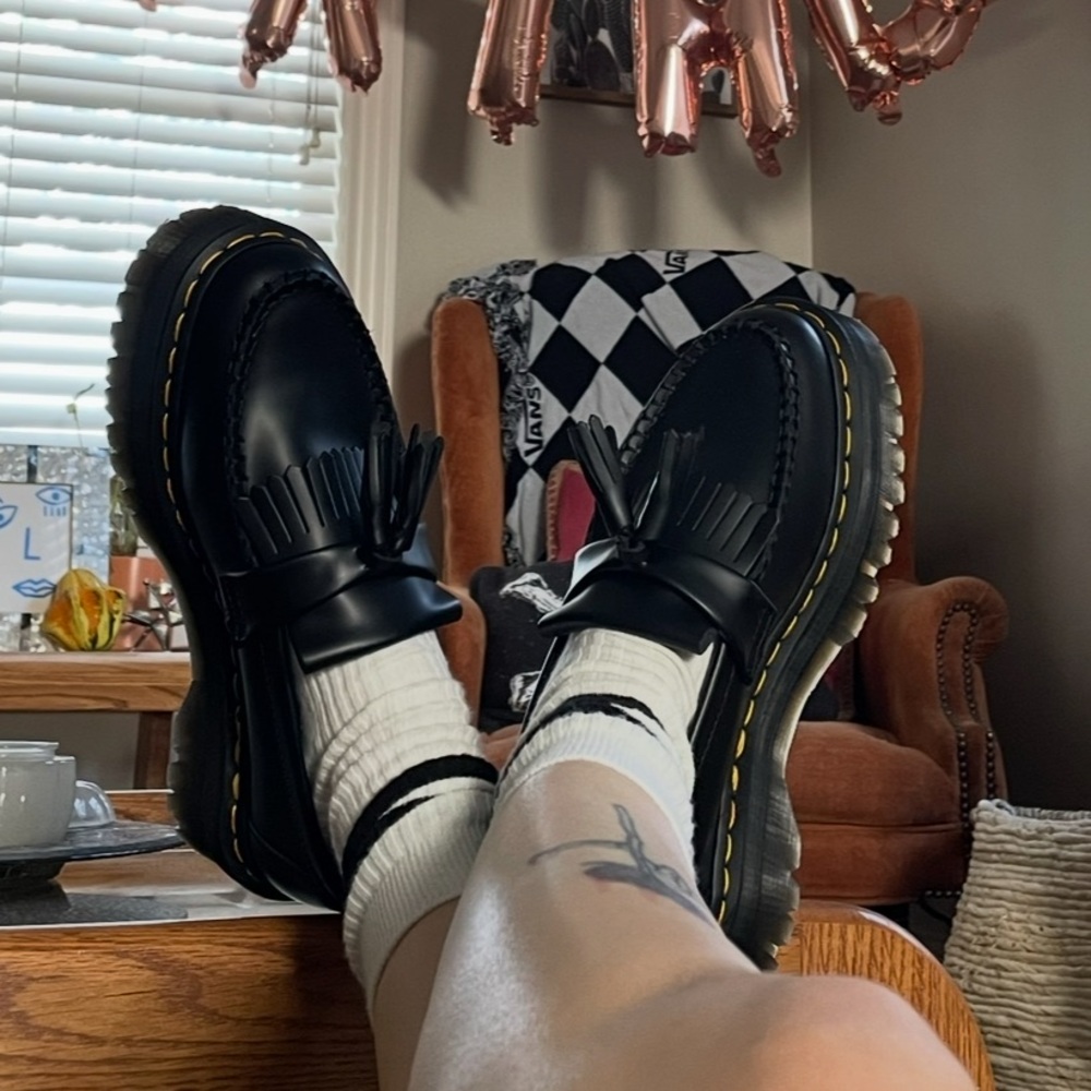 Dr. Martens Black Leather Shoes